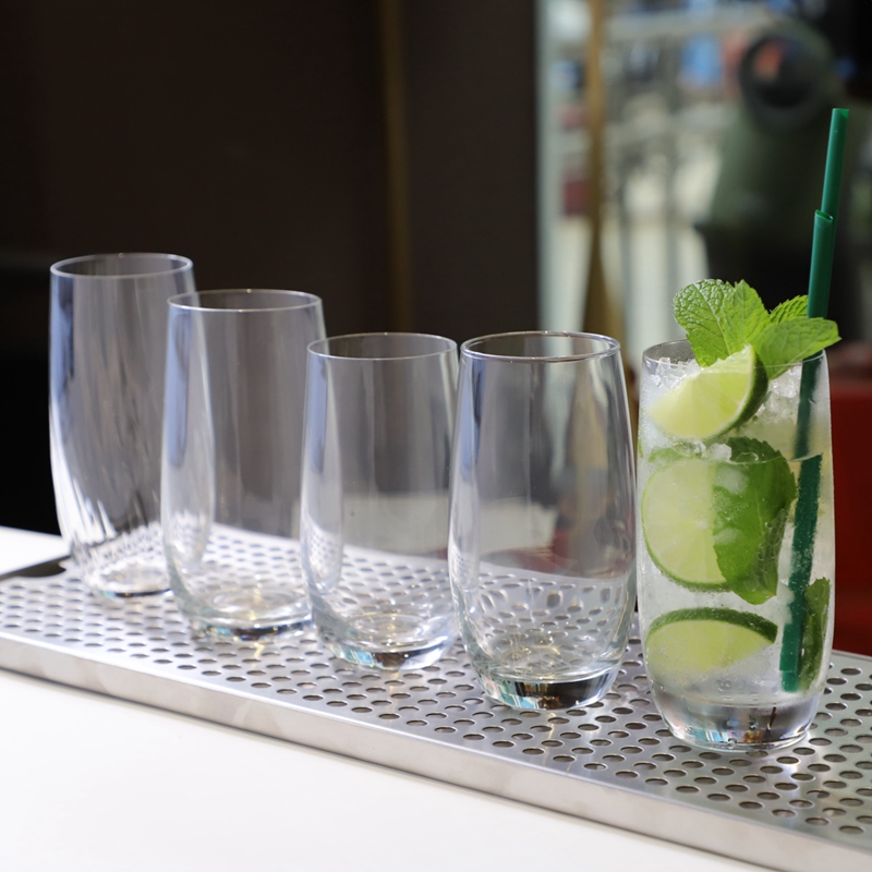 酒吧器皿莫吉托杯 mojito杯  果汁杯  网红奶昔杯 冰咖啡杯 水杯 - 图1