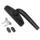 50 door and window handle aluminum alloy window lock Jinning two-point lock