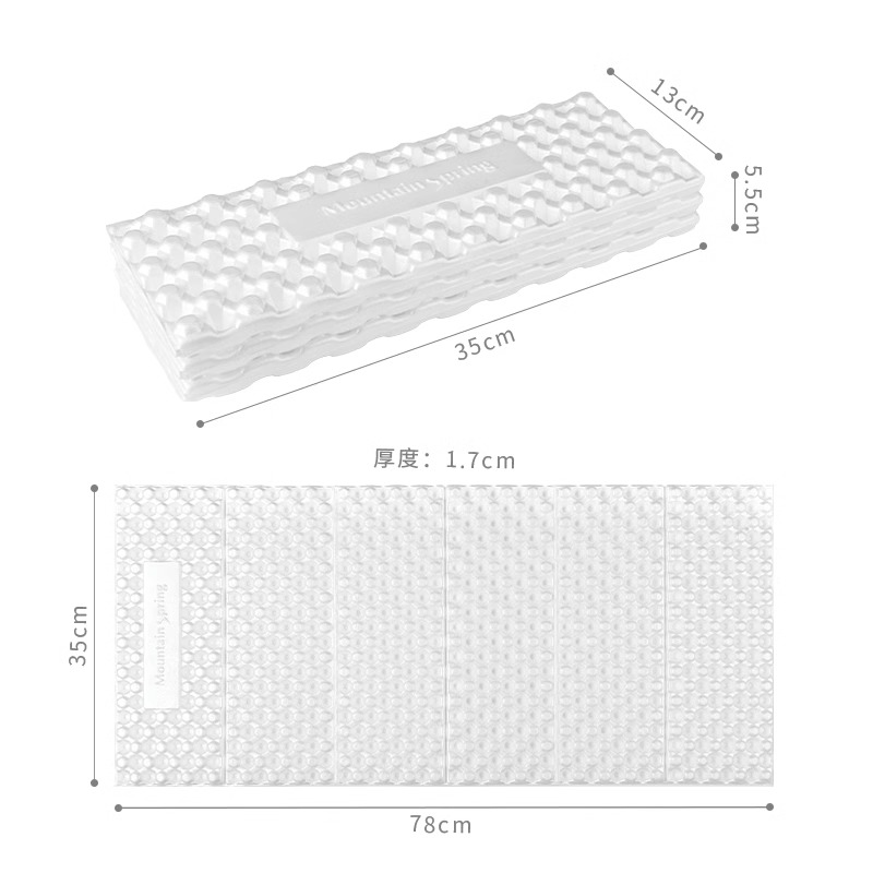 山之泉鹰V6多功能垫睡垫徒步登山露营坐垫越野跑睡垫蛋巢隔潮垫子-图2