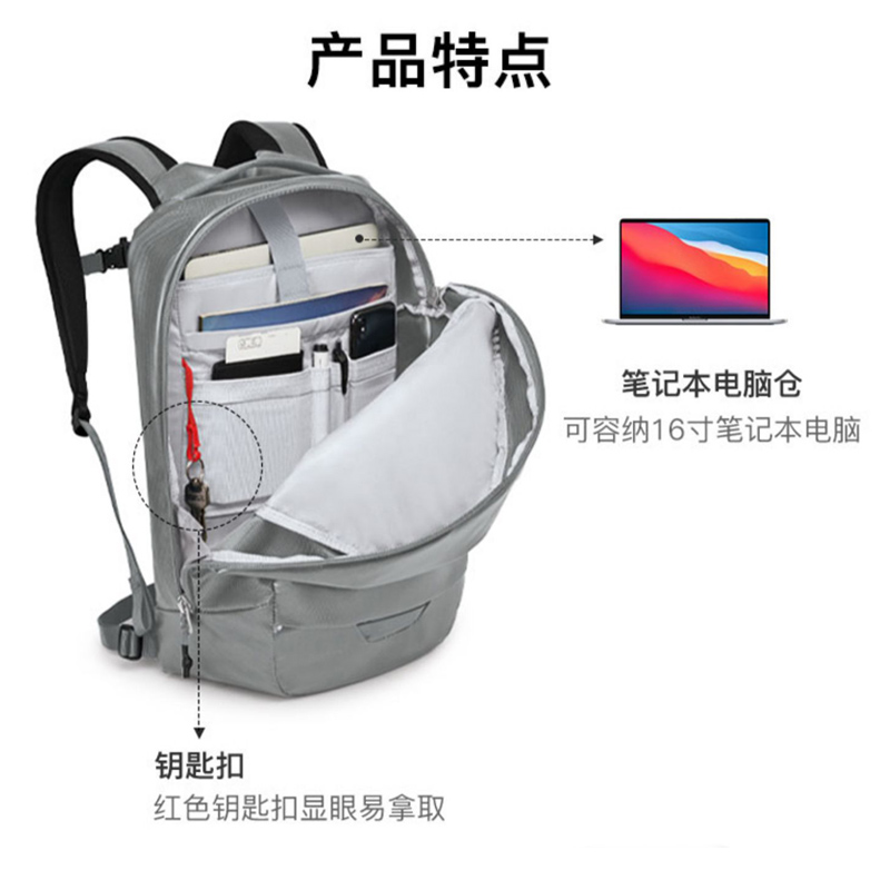 Osprey TRANSPORTER PANEL LOADER转运者双肩包25L电脑包户外旅行-图0