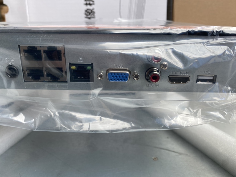 DH-NVR2104HS-P-S1大华4路网络硬盘录像机POE网线供电监控主机-图1