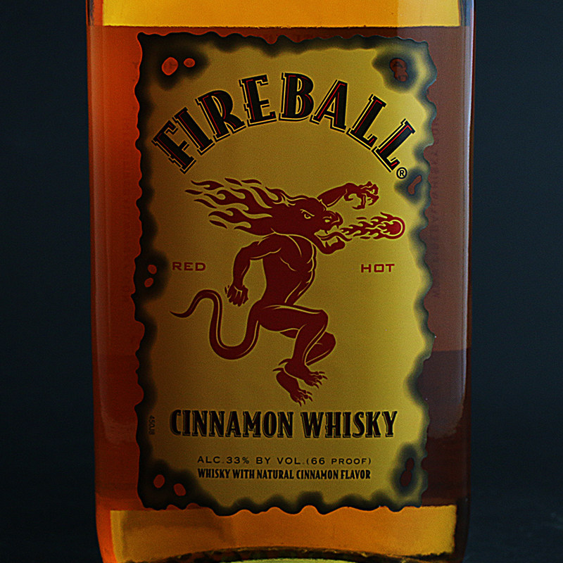 火龙肉桂威士忌 fireball cinammon whisky 加拿大洋酒烈酒 正品