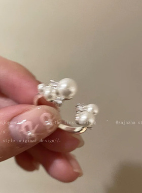 叠戴调节新款上市开口戒指女装饰食指戒精致独特小众设计指环饰品