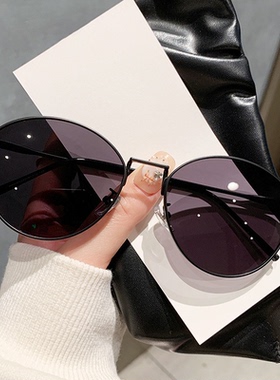 简约圆形欧美凹造型网红男女通用