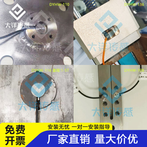 大洋微型压点式荷重力传感器小尺寸微型称重新能源测拉压微型116 - 图0