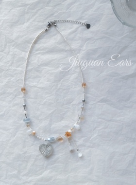 坠星｜酒馆原创自制项链冷淡百搭简约项链颈链文艺复古cleanfit