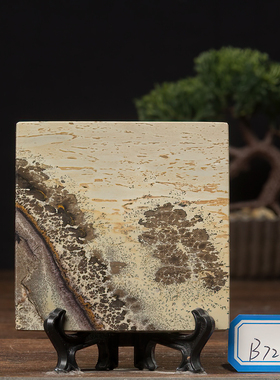 草花石装饰中式客厅书桌茶桌杯垫