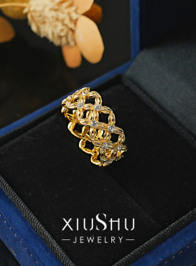 有钱花！布布风925四叶草戒指