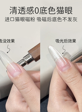 2026新款爆闪玻璃珠猫眼甲油胶