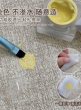 美甲皮革桌垫双面可用耐磨免洗防水防油棕色新款化妆台垫梳妆台垫