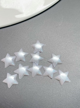五角星星 爱心ABS仿珍珠贴片 diy手机壳仿妆lolita手作小物配件