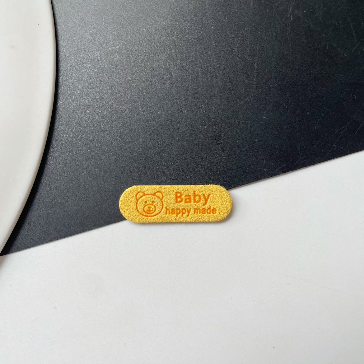 手工DIY毛线玩偶包包装饰皮标压花笑脸兔子图案皮革服装鞋包织唛,淘宝优惠券,粉丝福利购,淘宝优惠卷