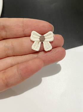 无光线丝带结电脑刺绣花修补丁布贴围巾鞋帽裤子发夹装饰材料177