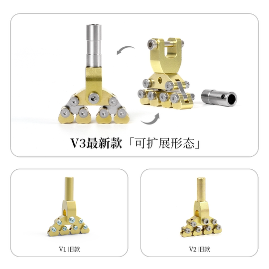 Edgetool Gitarren-Universal-Lichtbogen-Eindringkörper