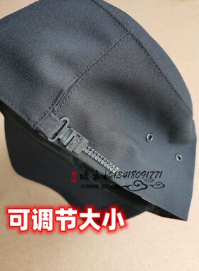 保安鸭舌帽治安员便帽可调节作训帽春秋训练帽遮阳帽物业酒店门卫