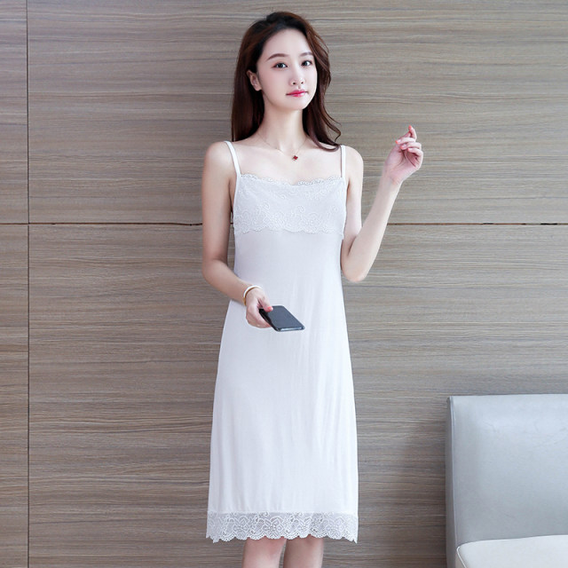 Summer mid-length lace Korean mid-length suspender belt