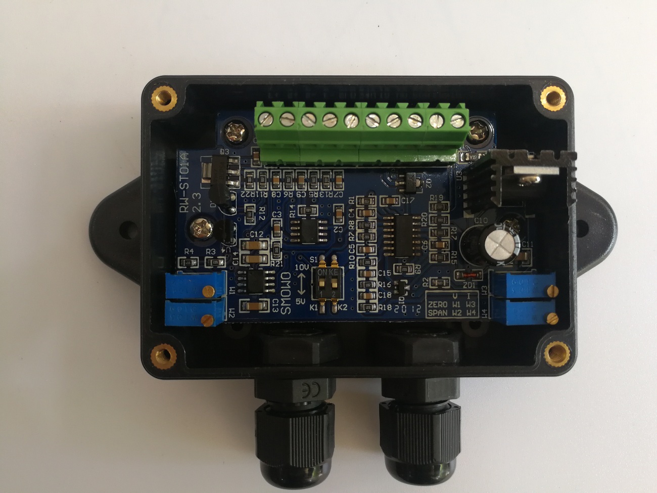 RW-ST01A称重传感器变送器PLC 0-5v0-10V4-20mA测力信号放大转换-图0