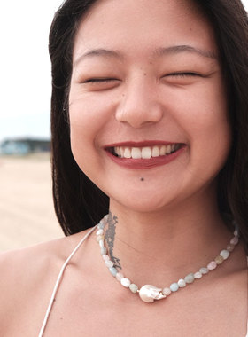 薛凯琪同款摩根石巴洛克项链ARayofSunlight轻奢小众设计感女原创