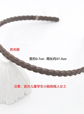 发箍女2026新款压发卡头箍辫子发夹带齿窄边细边头发夹子头饰发饰