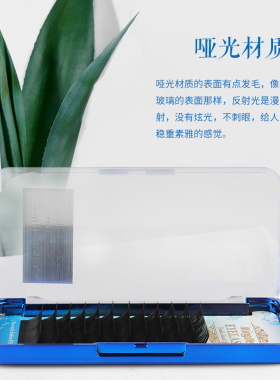 哑光睫毛种植单根浓密自然