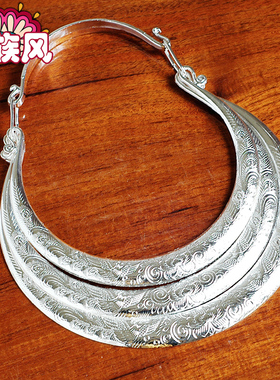 新民族风复古短苗族短项链