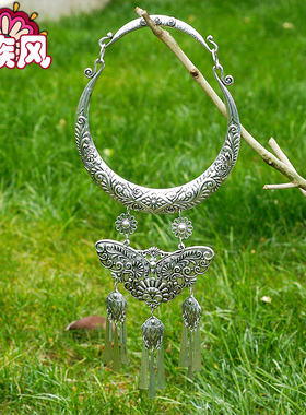 原创云南复古民族风傣族拍摄苗银