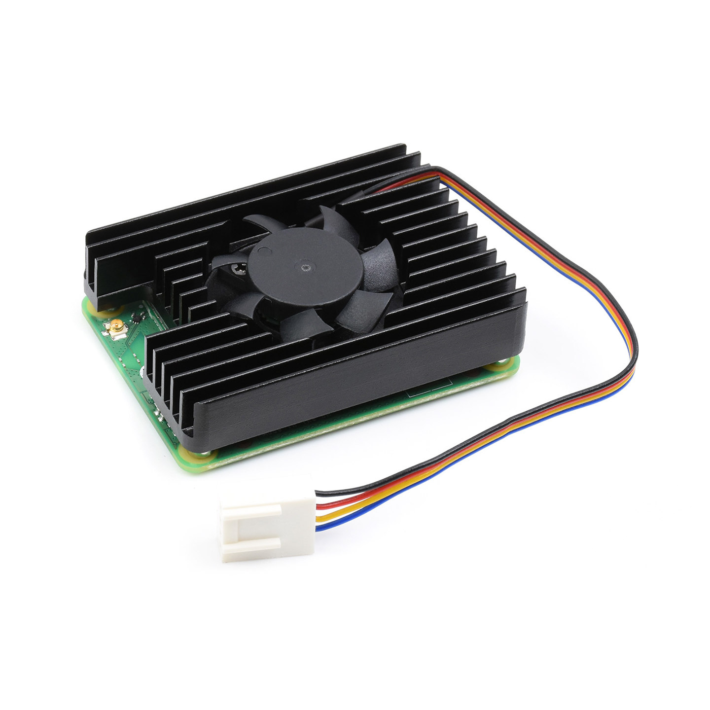 微雪 树莓派CM4 专用散热器 一体式风扇/PWM调速 铝合金导热片,淘宝优惠券,粉丝福利购,淘宝优惠卷