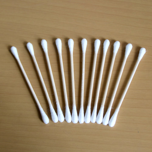 双头棉签掏耳朵化妆一次性卫生棉棒清洁挖耳勺木棒棉花棒专用家用 - 图2