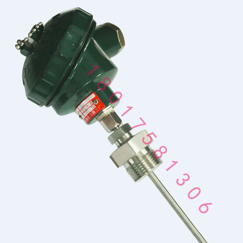 上仪WZP-330nm温度传感器pt100 耐磨Ni60不锈钢测温杆 水泥热电阻 - 图2