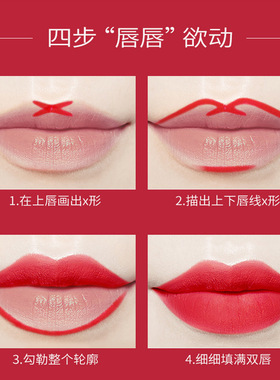 正品包邮亚哑光防水持久口红笔