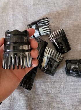 真牛角刮痧板全身通用肩颈专用背部刮痧颈部大腿刮沙板专用工具