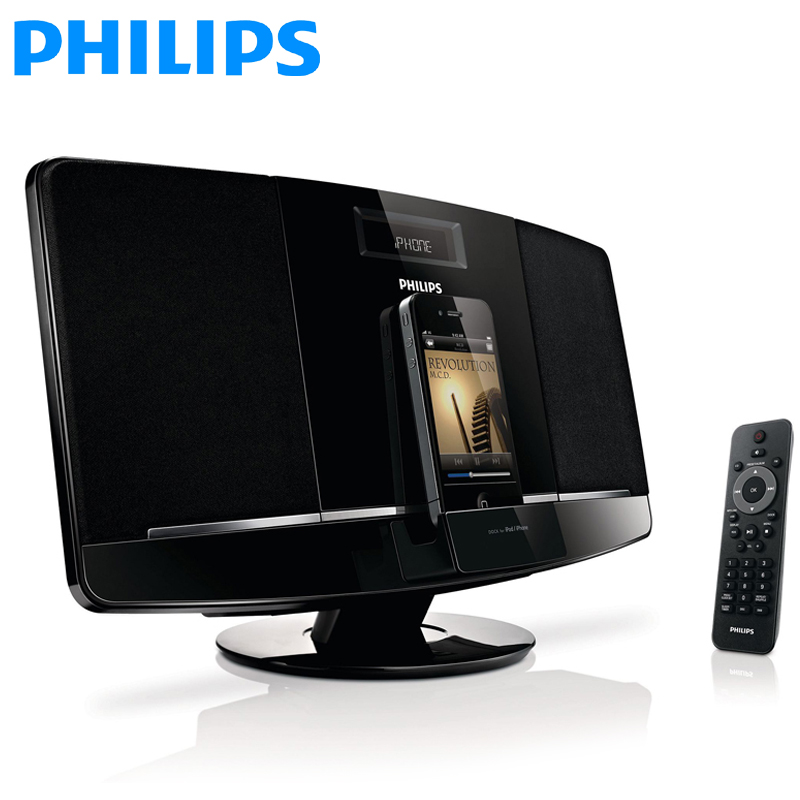 Philips/飞利浦 DCM2055/93桌面CD播放机家用CD收音机IPOD音箱-图1