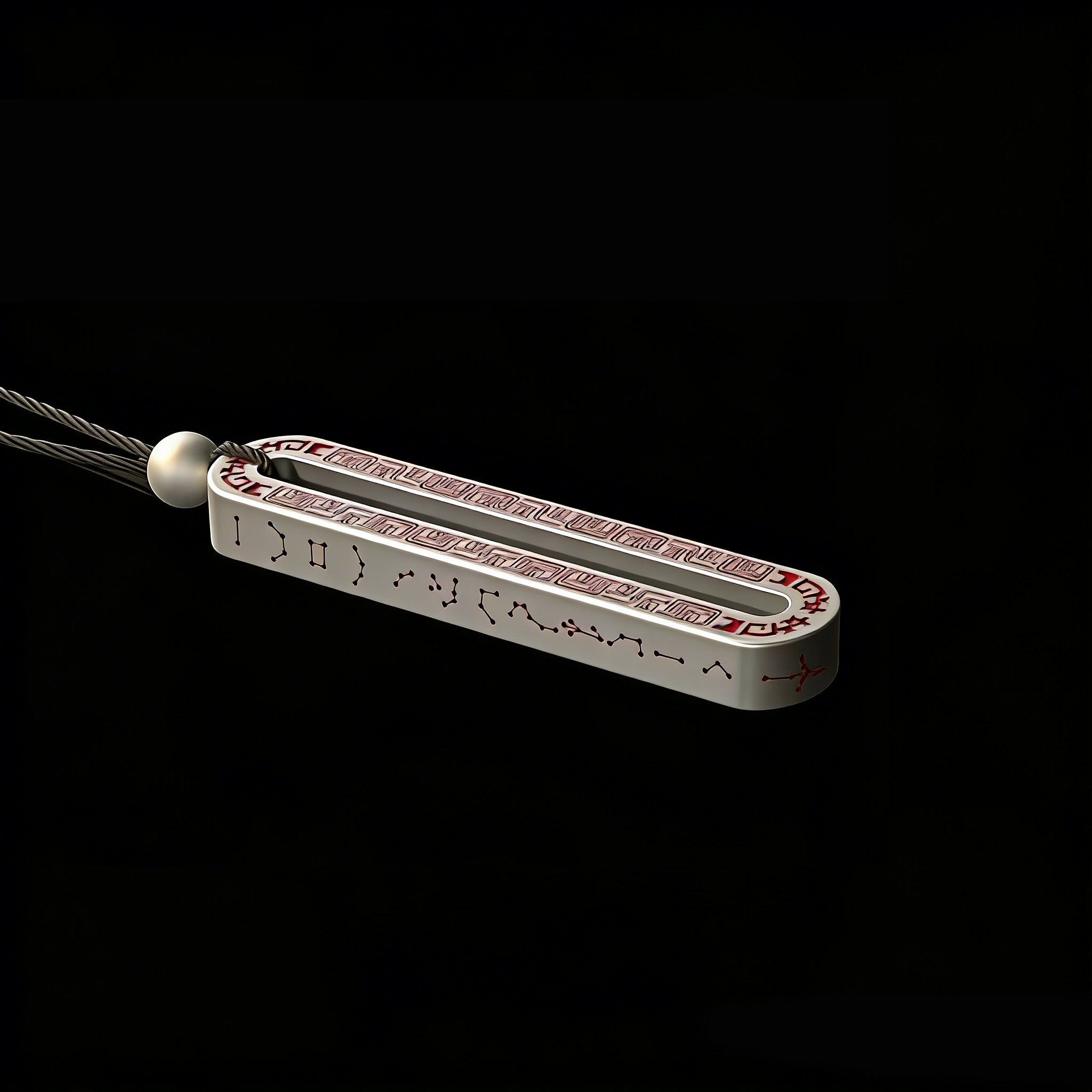 「道系」道家二十八星宿春秋尺吊坠银饰项链护身招财本命年转运,淘宝优惠券,粉丝福利购,淘宝优惠卷