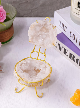 天然白玛瑙聚宝盆装饰摆件