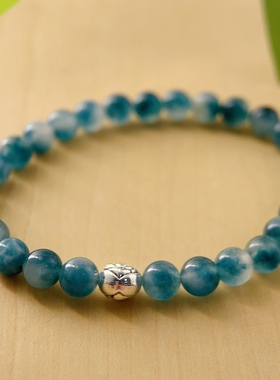 灵珠玉髓925银手串精致百搭高级感新中式礼物小众精致显白手链