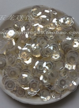diy钉珠透明手工婚纱辅料亮片
