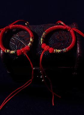 手工编织翡翠黄金婴儿男女项链