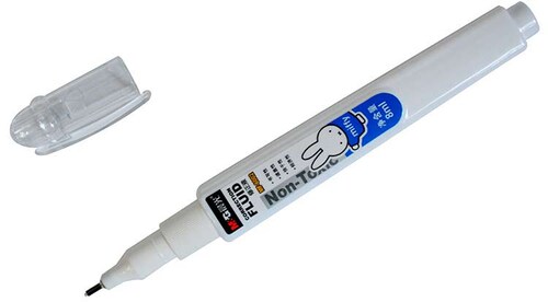 晨光文具 修正液 笔型修改液MF-6002 钢头改正液8ML 米菲涂改液 - 图2