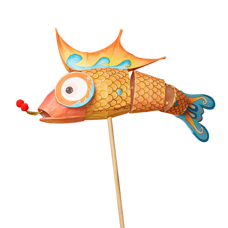 马年新春非遗鱼灯手工diy儿童自制作材料包灯笼花灯古风,淘宝优惠券,粉丝福利购,淘宝优惠卷