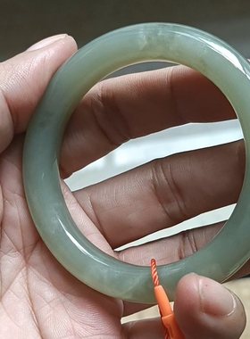 商场撤柜-天然和田玉手镯玉镯 无纹裂 带国家官方证书保真品n8