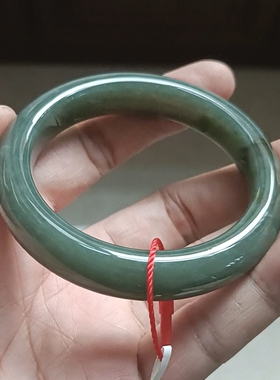 商场撤柜-天然和田玉手镯玉镯 无纹裂 带国家官方证书保真品n36