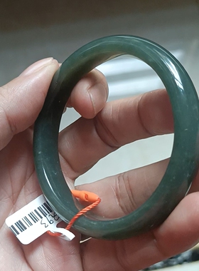 商场撤柜天然和田玉手镯玉镯子 带国家官方鉴定证书保真品礼物q93