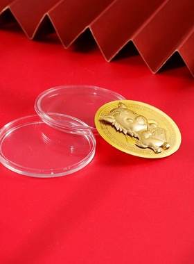 新品上市创意薄款仿金箔金色百顺