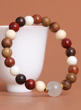 多宝单圈夜光佛珠手串时尚民族风