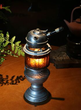 煤油灯煮茶泡茶怀旧收藏实用