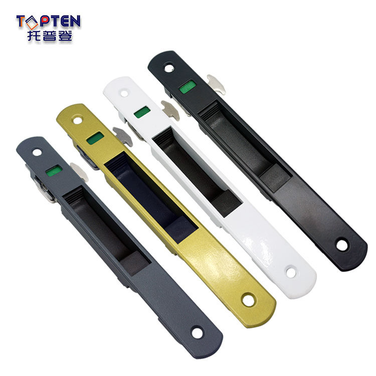 断桥铝合金门落地窗锁钩锁推拉门锁勾锁平移门移窗一字锁配件老式 - 图2