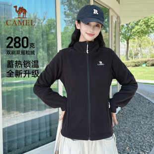 骆驼女款摇粒绒外套冲锋衣内胆