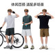 ເສື້ອຍືດຍາວໄວກາງແຈ້ງ Camel stretchy breathable sweat-absorbent