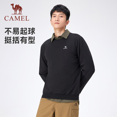 骆驼女款套头卫衣长袖