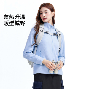 骆驼户外抓绒衣保暖摇粒绒衣外套